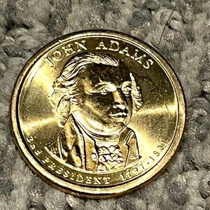 Uncirculated James Madison gold dollar